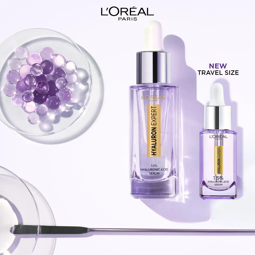 L'Oreal Paris Hyaluron Expert Plumping Hydration Serum with Hyaluronic Acid- 2 sizes