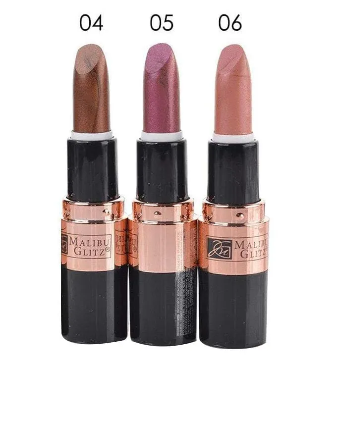 Malibu Glitz Pro Metallic Lipstick - A