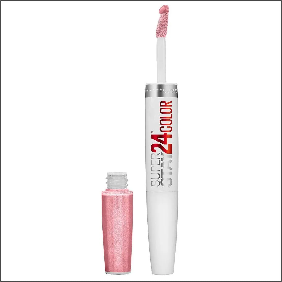 Maybelline SuperStay 24 2-Step Longwear Liquid Lipstick - So Peary Pink 110