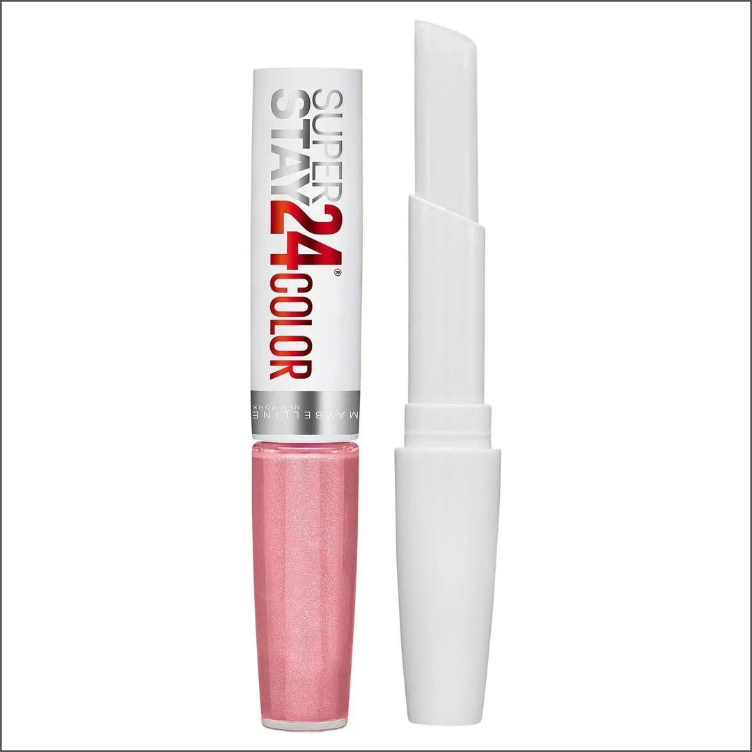 Maybelline SuperStay 24 2-Step Longwear Liquid Lipstick - So Peary Pink 110