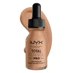 NYX Professional Makeup Total Control Drop Foundation, Precise Dosage, Buildable Coverage, Long Lasting,