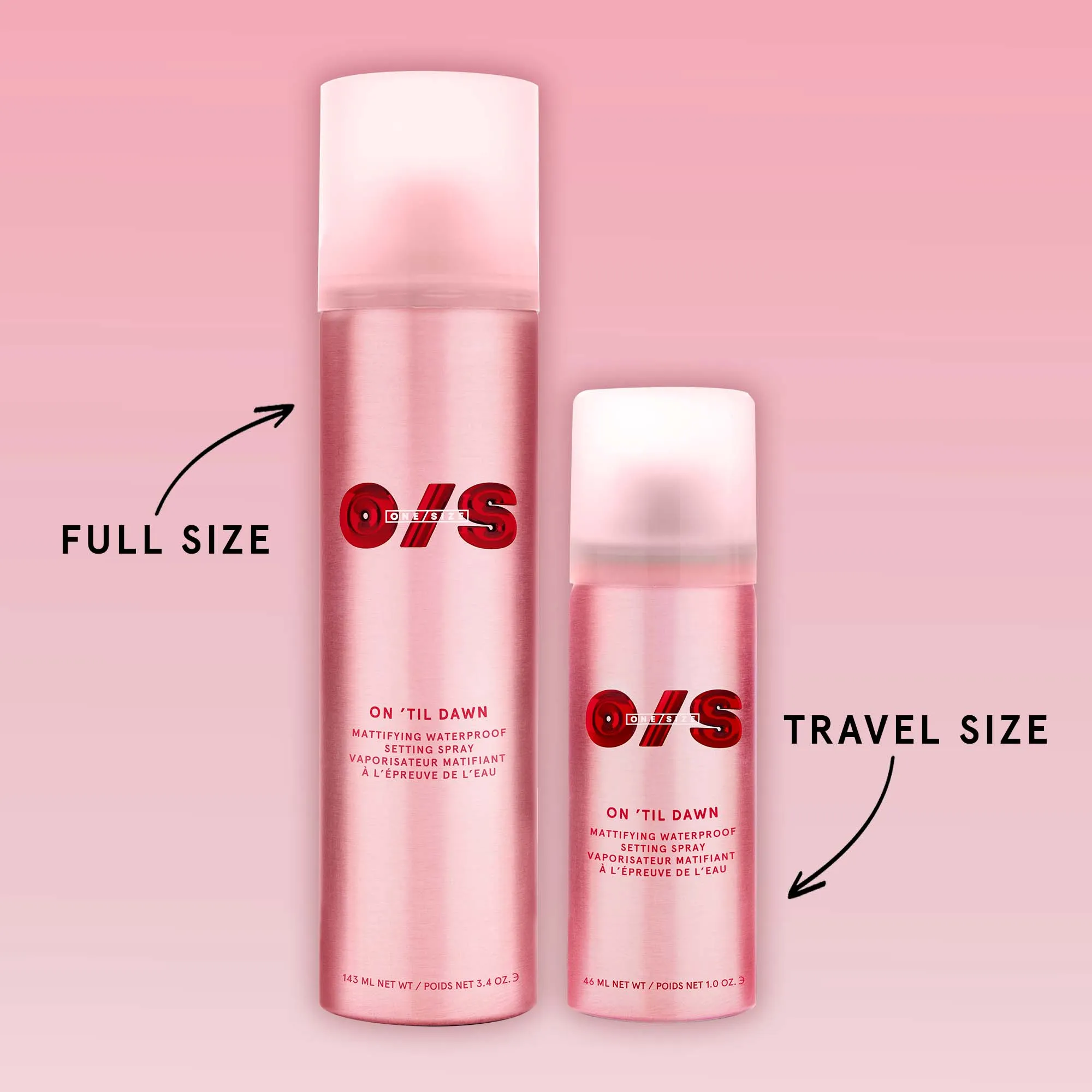 On 'Til Dawn Setting Spray Travel