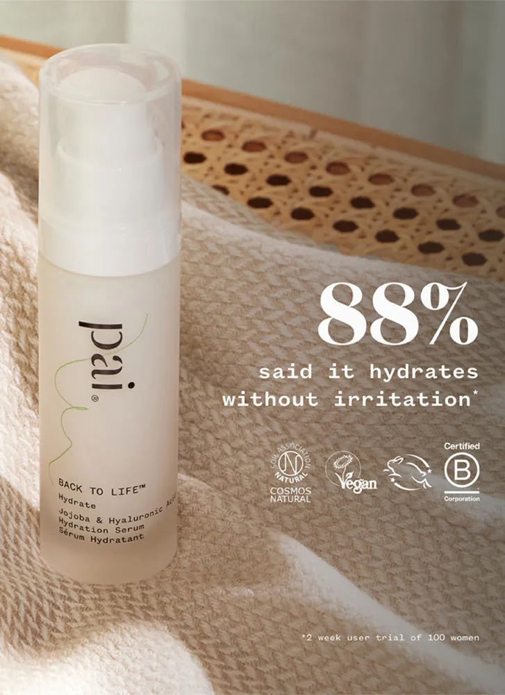 Pai Skincare Back To Life Jojoba & Hyaluronic Acid Hydration Serum