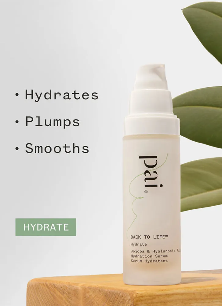 Pai Skincare Back To Life Jojoba & Hyaluronic Acid Hydration Serum