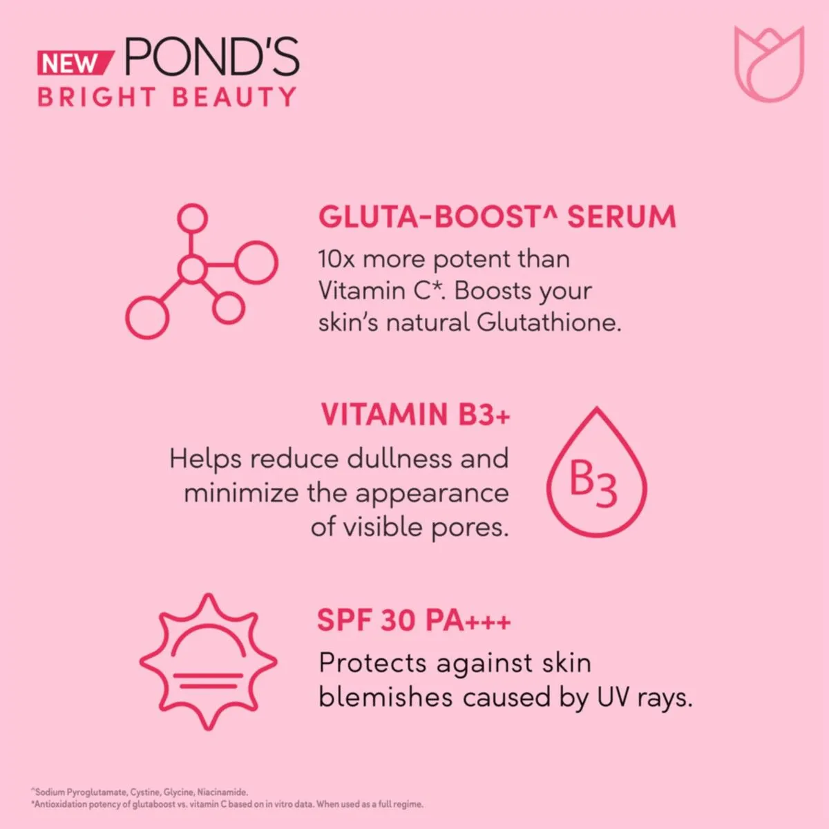 Pond's Bright Beauty Serum Day Cream SPF30 PA    - 50g