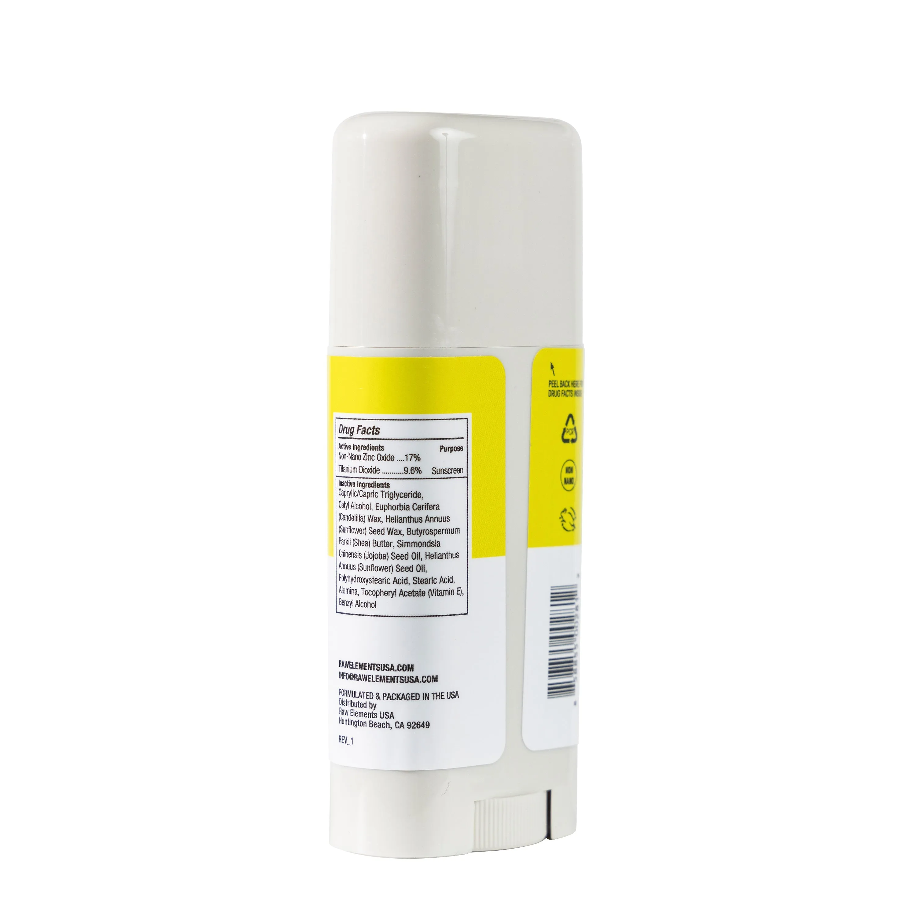 Raw Elements  Face   Body Stick SPF 30 Sunscreen