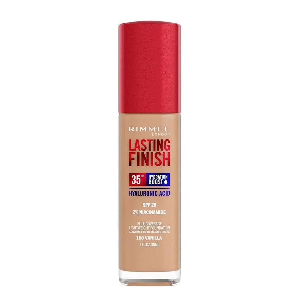 Rimmel London - Lasting Finish Hyaluronic Acid long-lasting Foundation