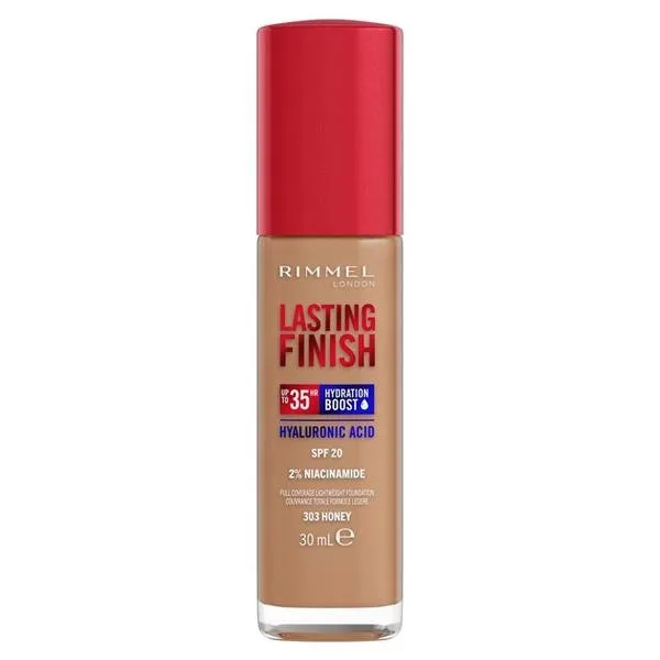 Rimmel London - Lasting Finish Hyaluronic Acid long-lasting Foundation