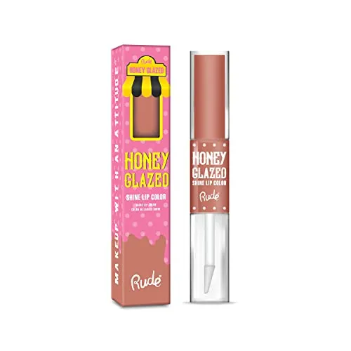 RUDE Honey Glazed Matte Ultra Shine Lip Gloss Color (Plain)