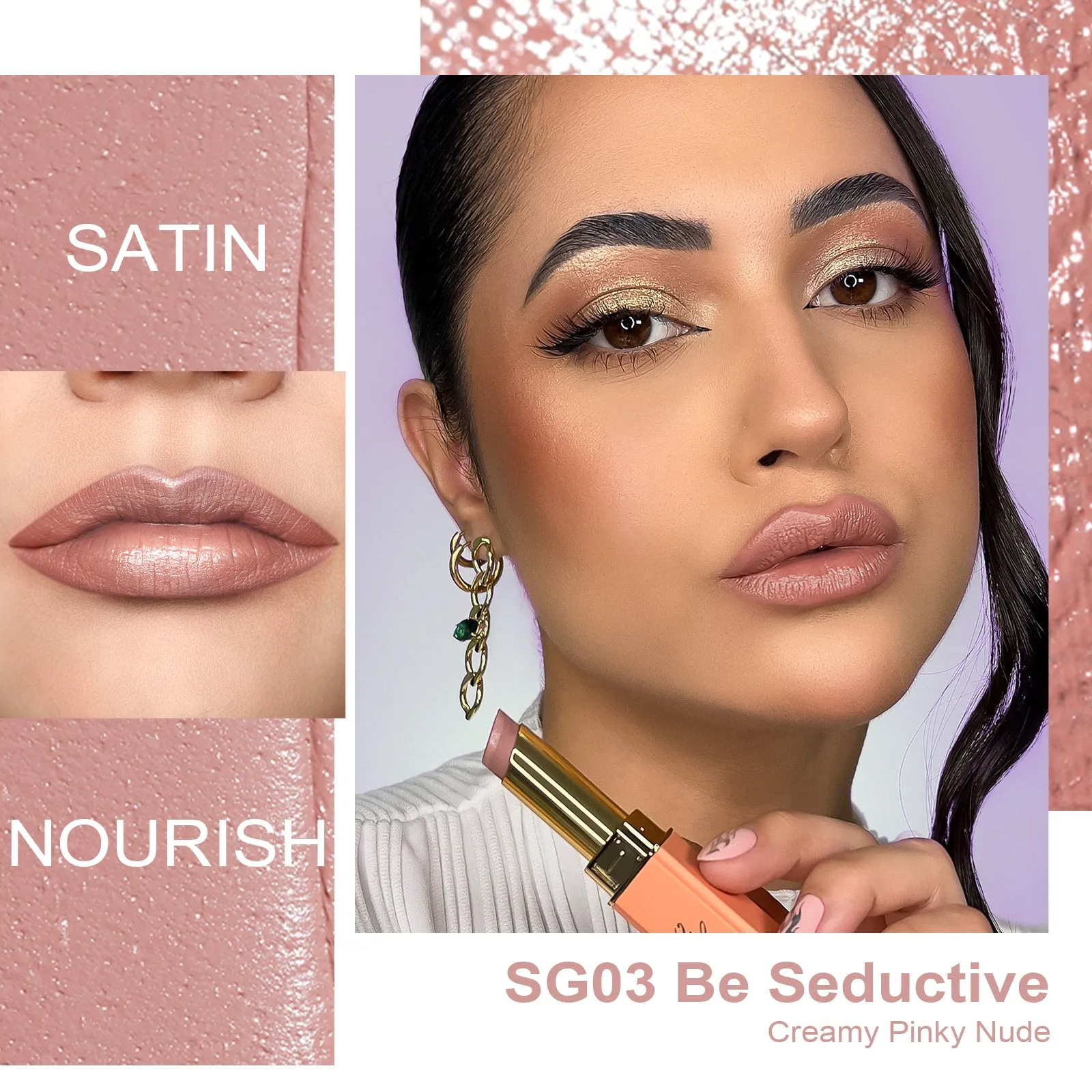 Sensual Glow Lipstick | SG03 Be Seductive