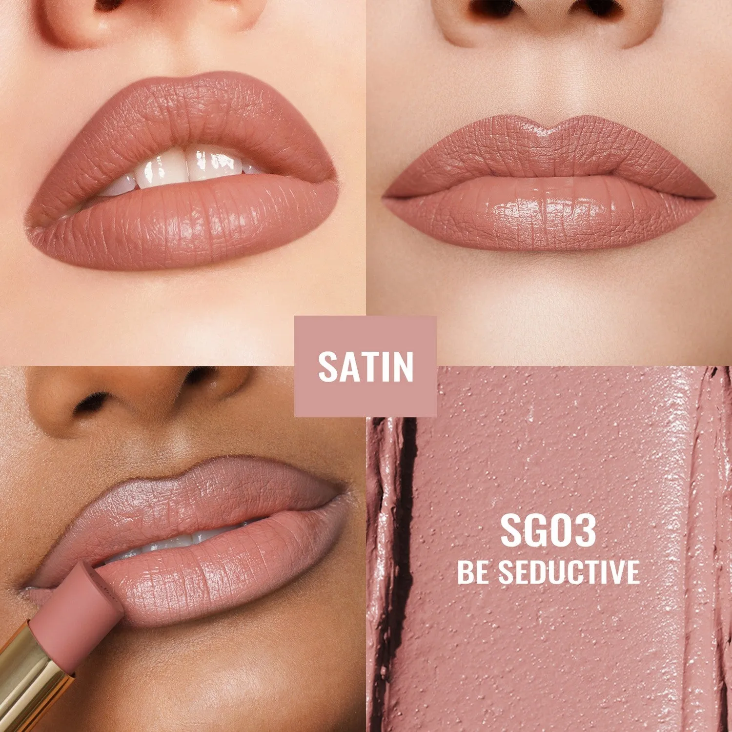 Sensual Glow Lipstick | SG03 Be Seductive
