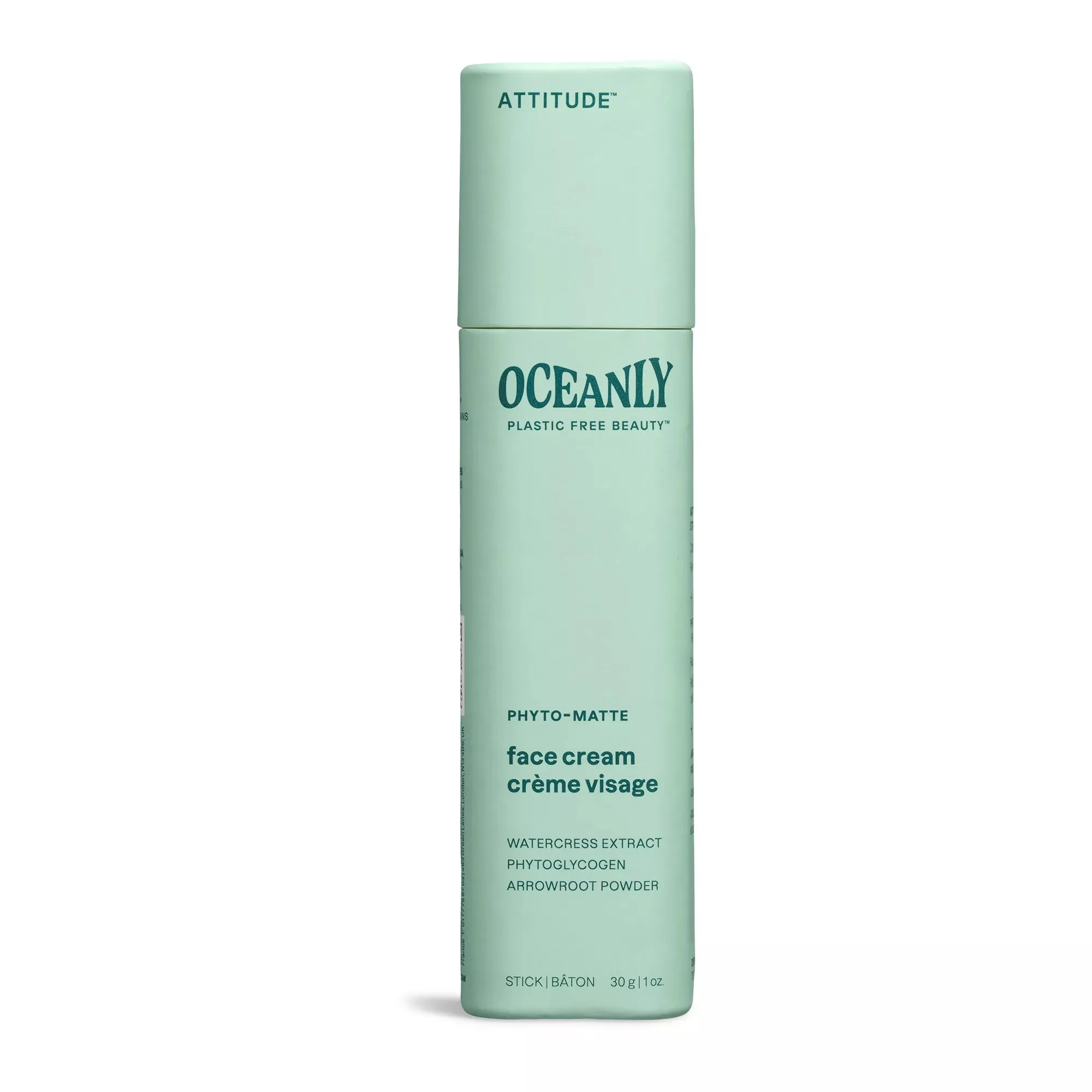 Solid Mattifying Face Cream for Combination Skin: Oceanly - Phyto-Matte