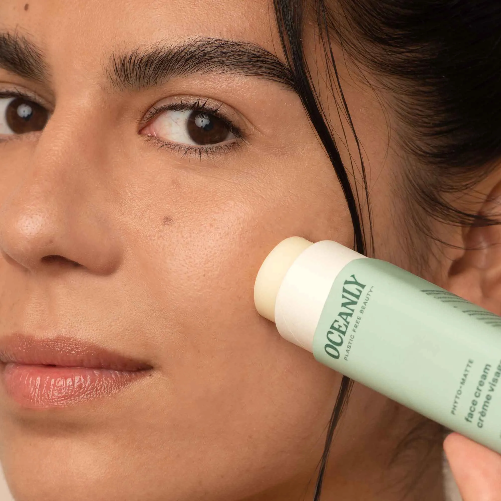 Solid Mattifying Face Cream for Combination Skin: Oceanly - Phyto-Matte