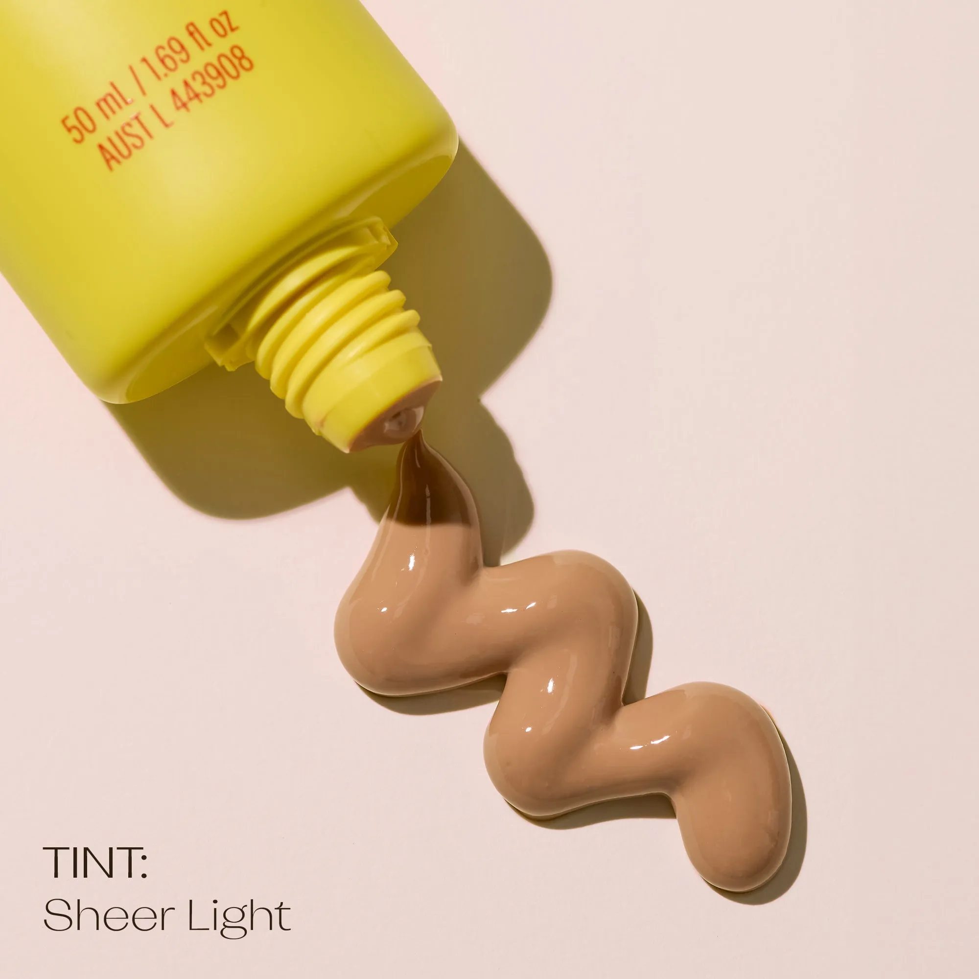 SPF 50  Sheer Tinted Moisturising Sunscreen, 50mL