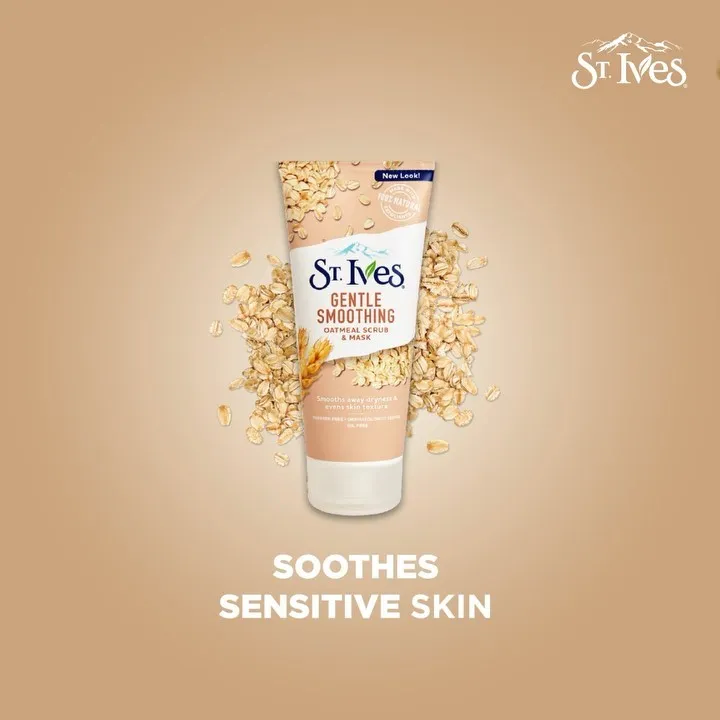 St. Ives Gentle Smoothing Oatmeal Scrub and Mask