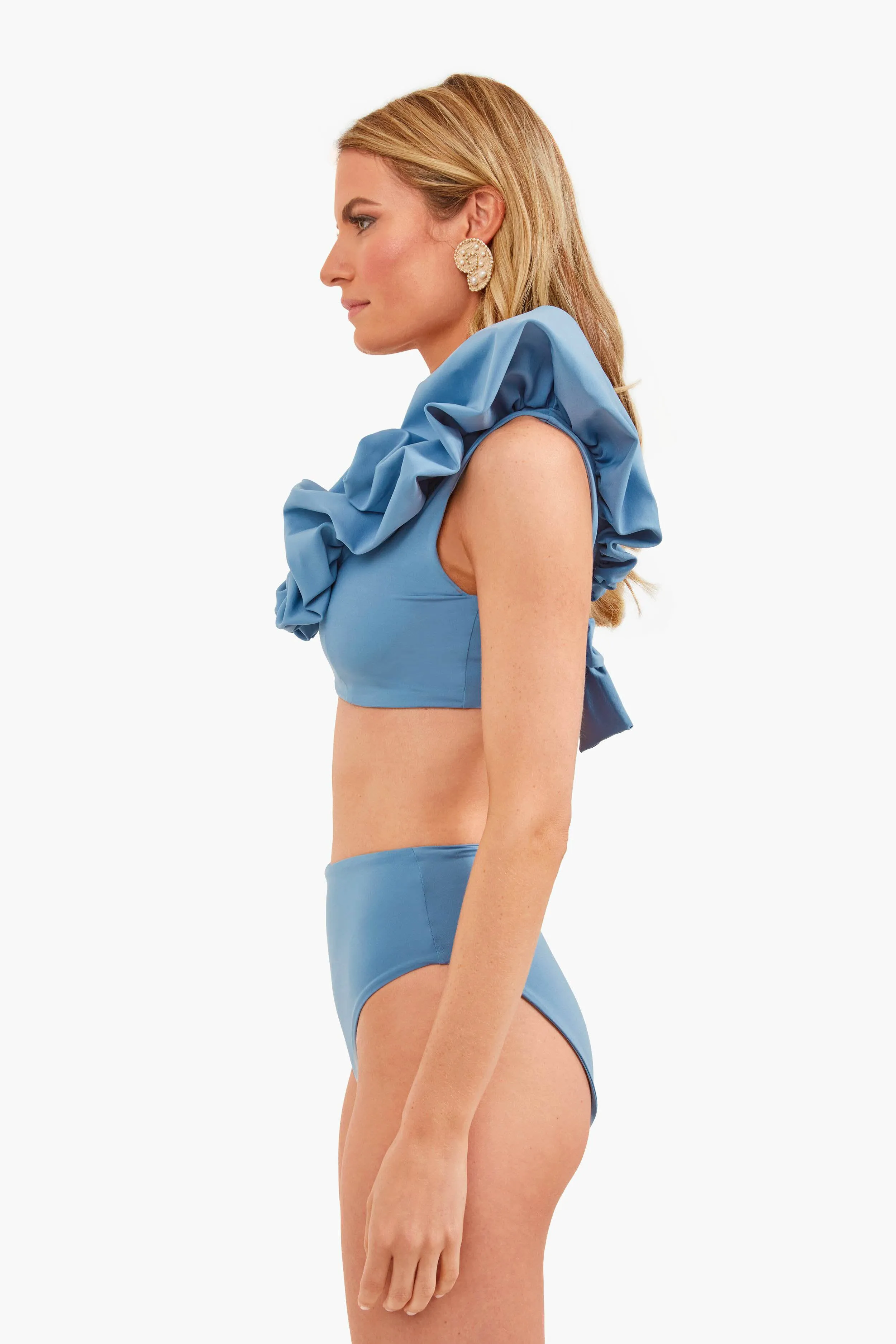 Steel Blue Lucila Two Piece
