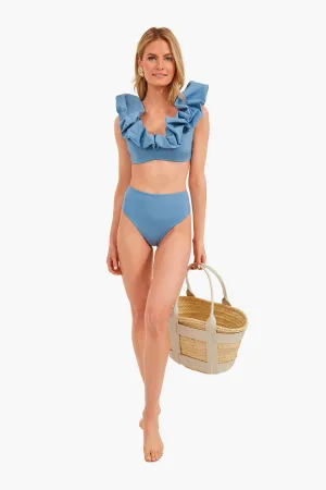 Steel Blue Lucila Two Piece