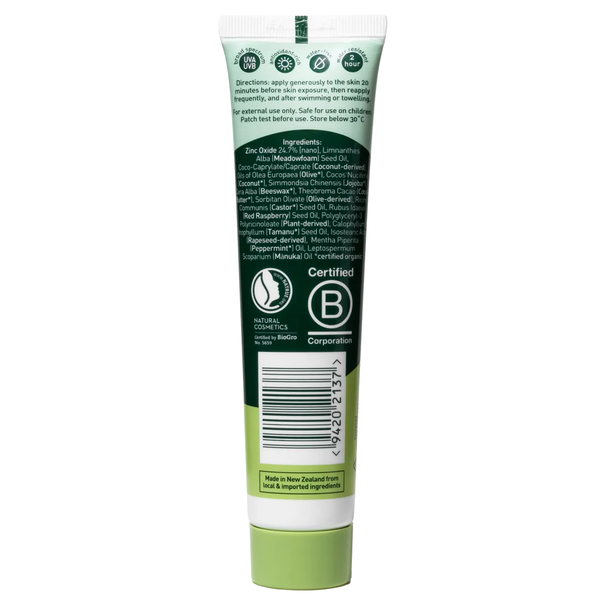Sun Balm Natural Sunscreen