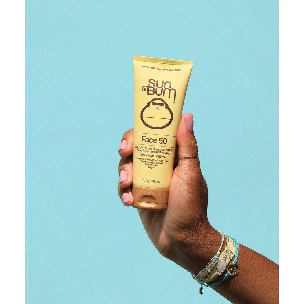 Sun Bum SPF 50 Clear Face Sunscreen Lotion