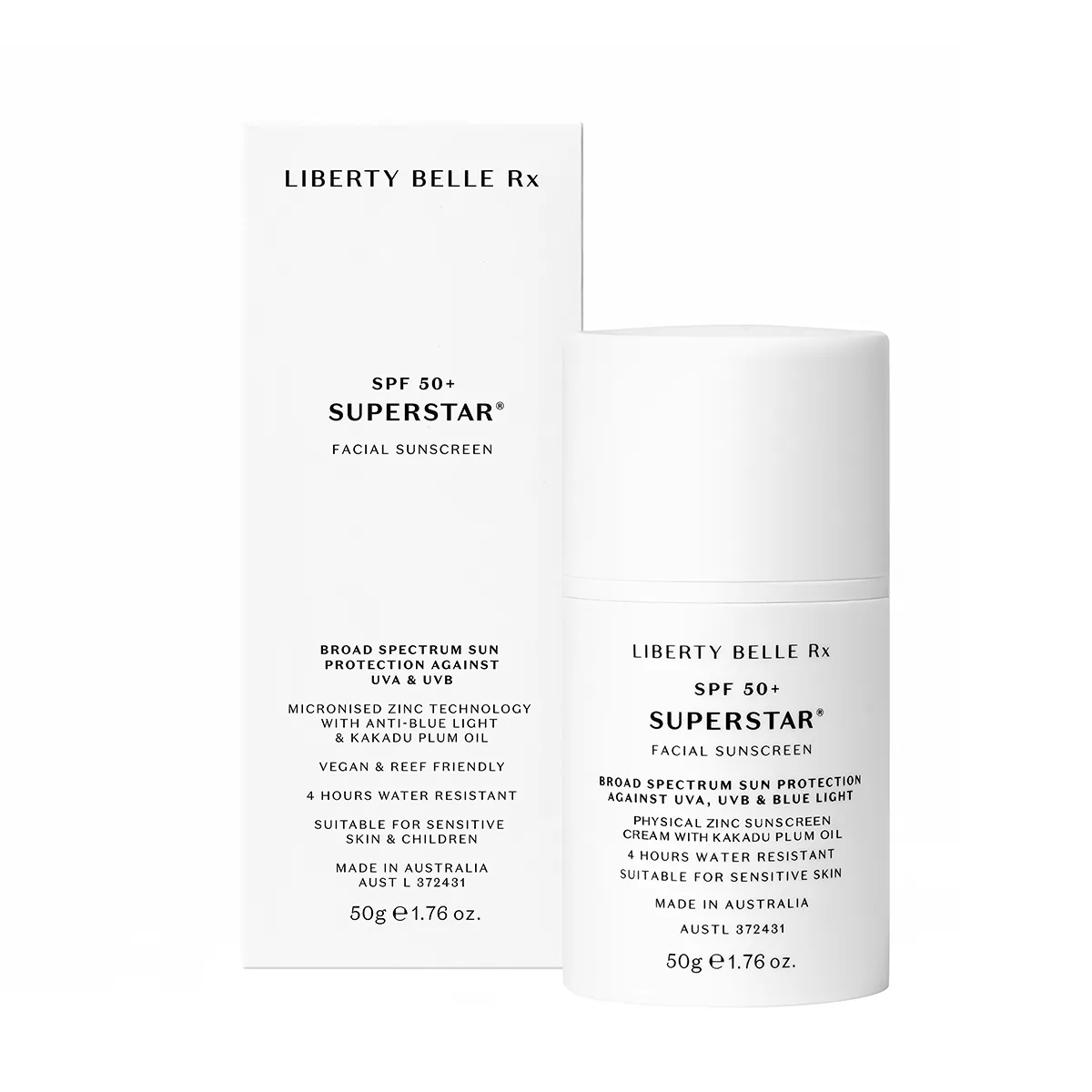 Superstar® Facial SPF 50  Daily Sunscreen