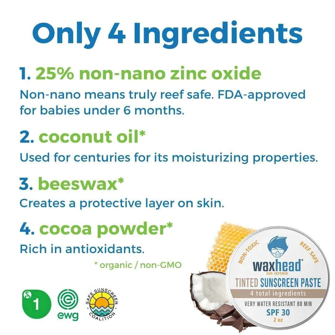 Tinted Zinc Sunscreen Paste