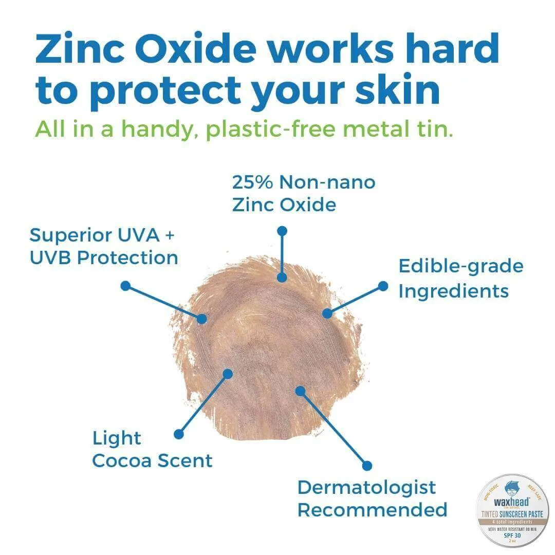 Tinted Zinc Sunscreen Paste