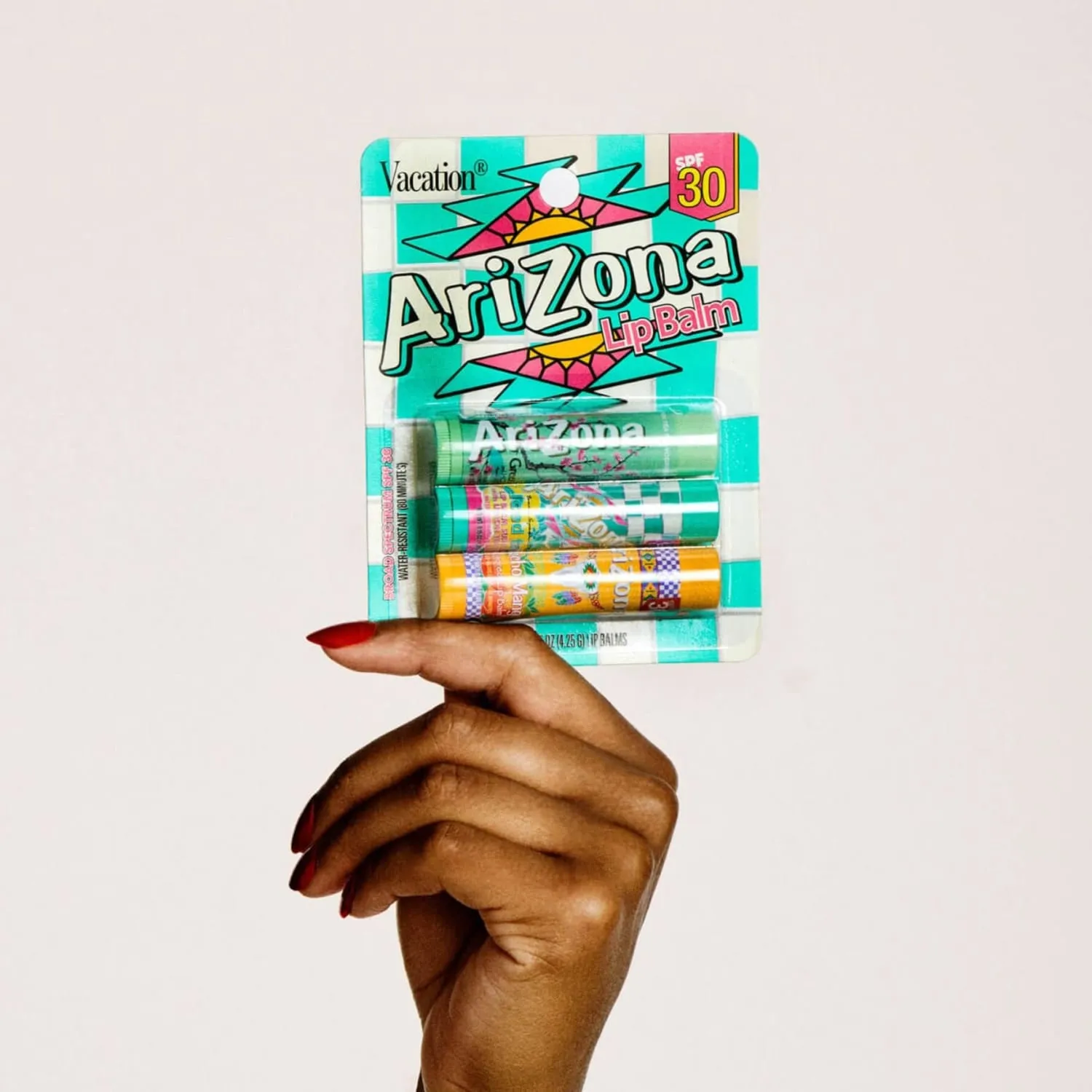 Vacation x AriZona Iced Tea Lip Balm SPF 30 Pack