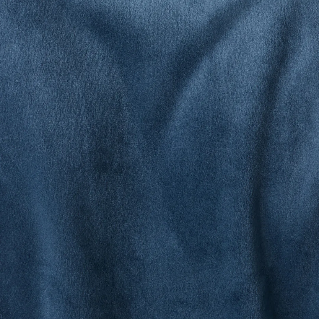 Velvety Velour Robe (Navy)