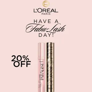Voluminous Panorama Mascara & Lash Paradise Volumizing and Lengthening Black Mascara Duo
