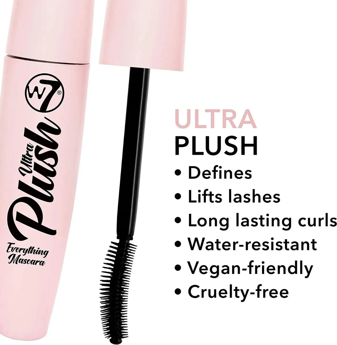 W7 Ultra Plush Mascara (15ml)