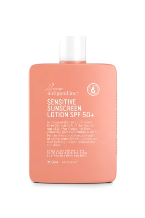 We Are Feel Good Inc. Sensitive Sunscreen Lotion SPF 50  200ml