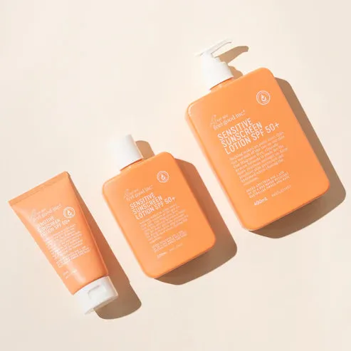 We Are Feel Good Sensitive Sunscreen  SPF50  400ml Pump