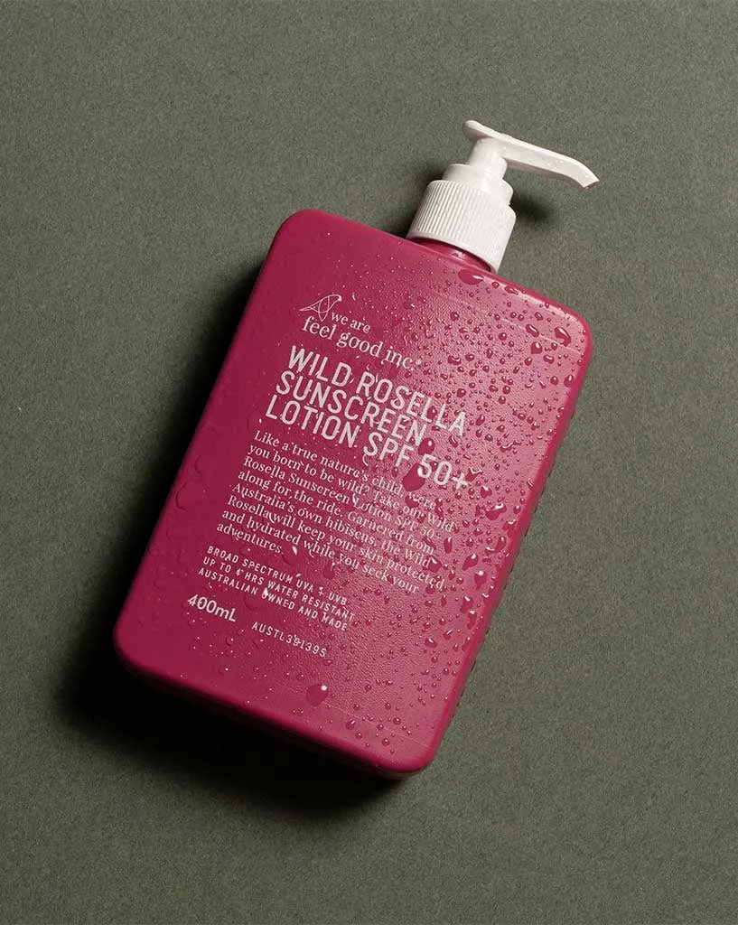 Wild Rosella Sunscreen Lotion SPF50 400ml
