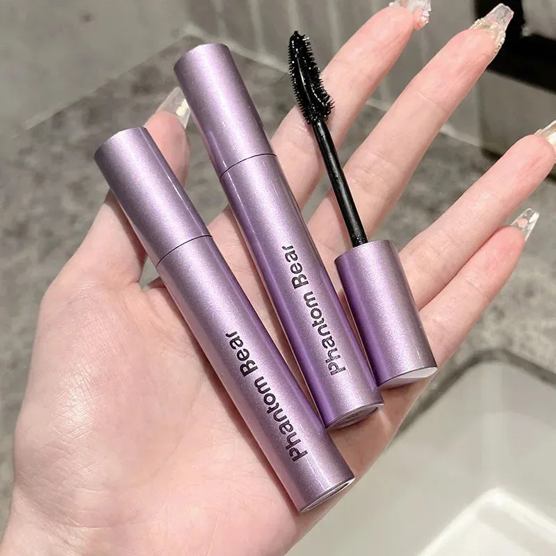 Yeknu Black Brown Mascara Waterproof Long Lasting Extension Eyelashes Lengthening Curling Mascara Purple Eyelash Makeup Cosmetic