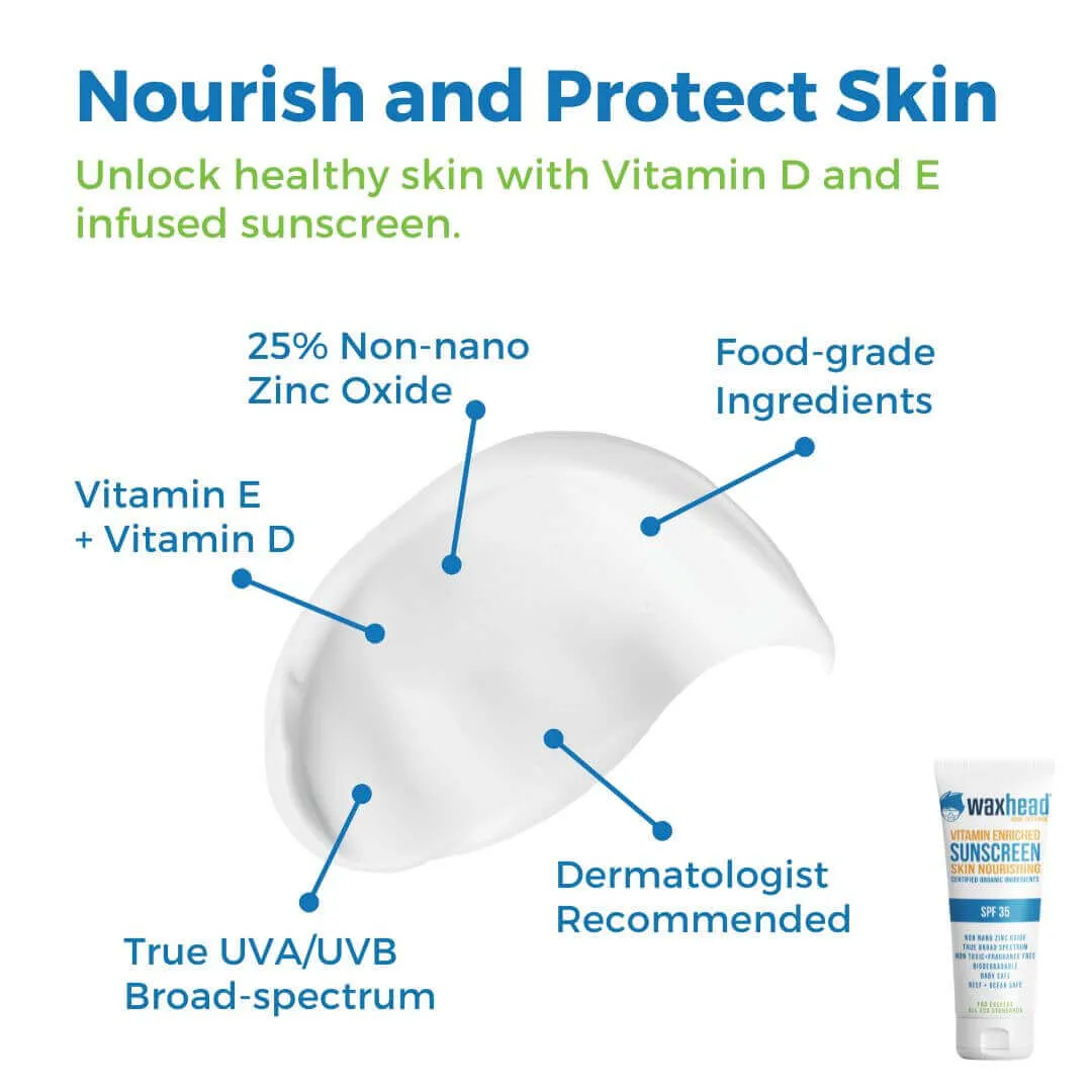 Zinc Oxide Sunscreen - Vitamin Enriched