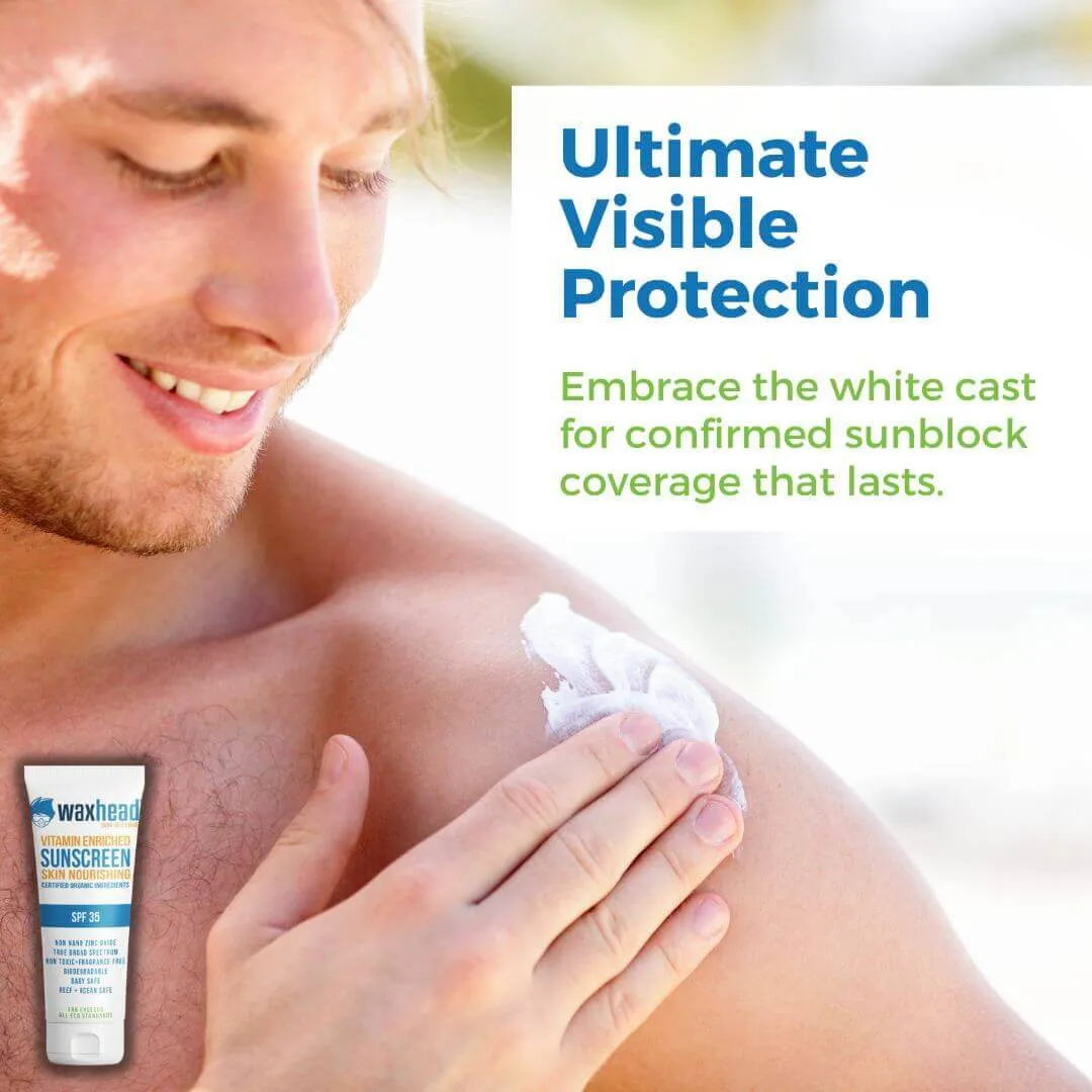 Zinc Oxide Sunscreen - Vitamin Enriched