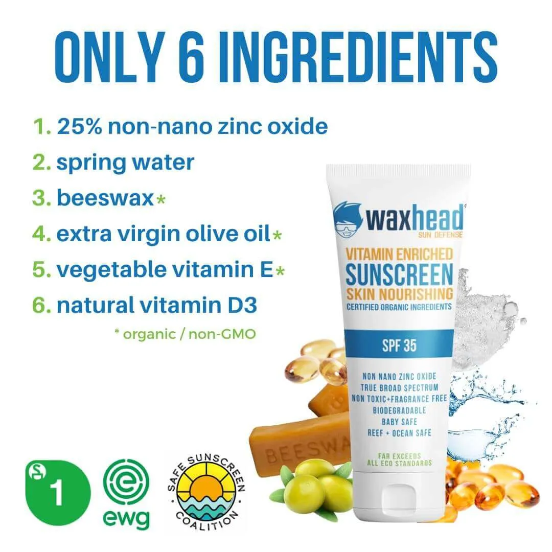 Zinc Oxide Sunscreen - Vitamin Enriched