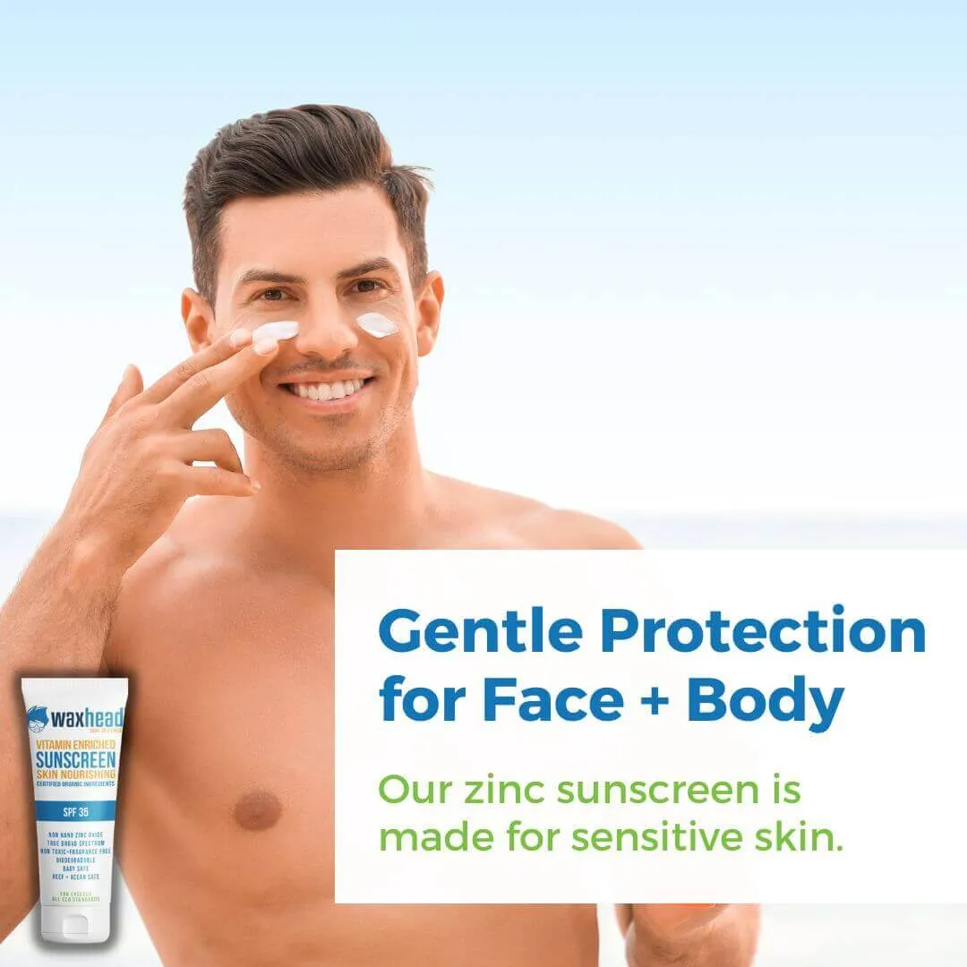 Zinc Oxide Sunscreen - Vitamin Enriched